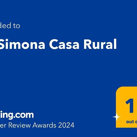 La Simona Casa Rural Perales del Puerto Zewnętrze zdjęcie